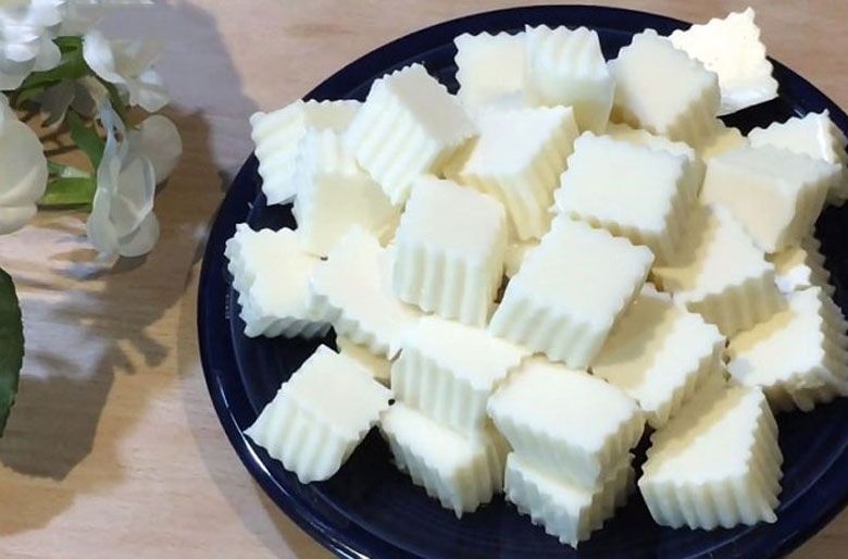 Cách làm sữa chua dẻo truyền thống: thành phẩm