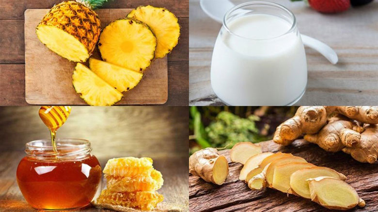 Cách làm sinh tố dứa mix cùng sữa chua