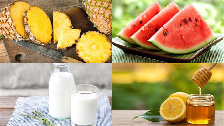 Sinh tố dứa dưa hấu cực chất