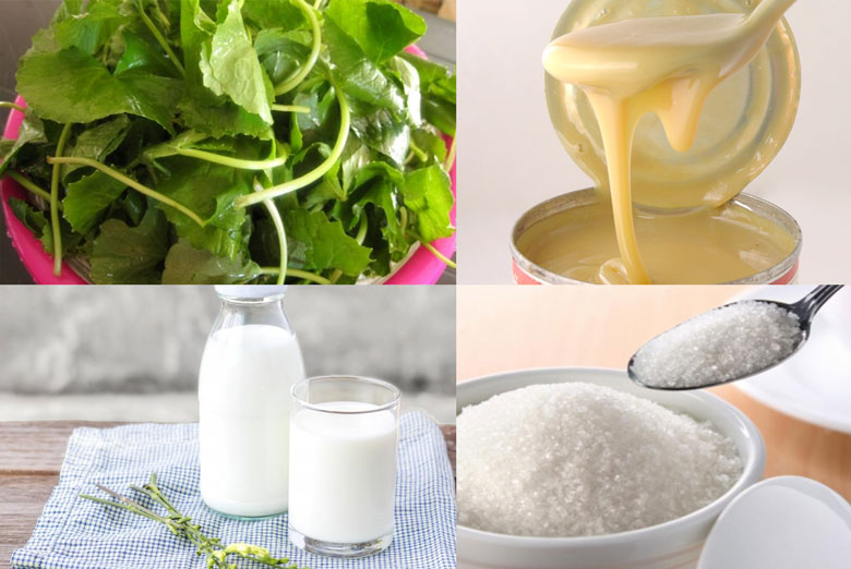 Cách làm sinh tố rau má ngon chuẩn vị pha thêm sữa tươi cùng nguyên liệu