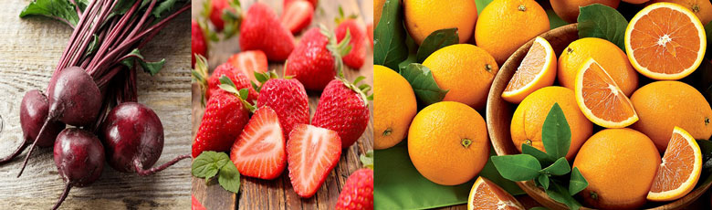 Cách làm sinh tố củ dền dâu cam nguyên liệu sẵn có