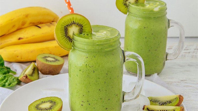 Thưởng thức sinh tố kiwi ngon cùng bơ chuối béo ngậy thơm