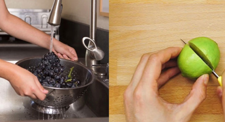 Cách làm nước ép nho nguyên chất: Sơ chế nguyên liệu