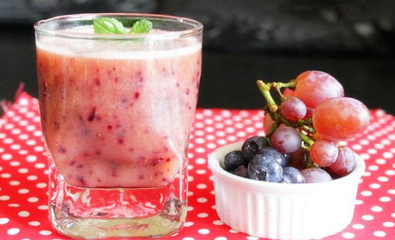 Cách làm nước ép nho nấm tuyết: Thành phẩm