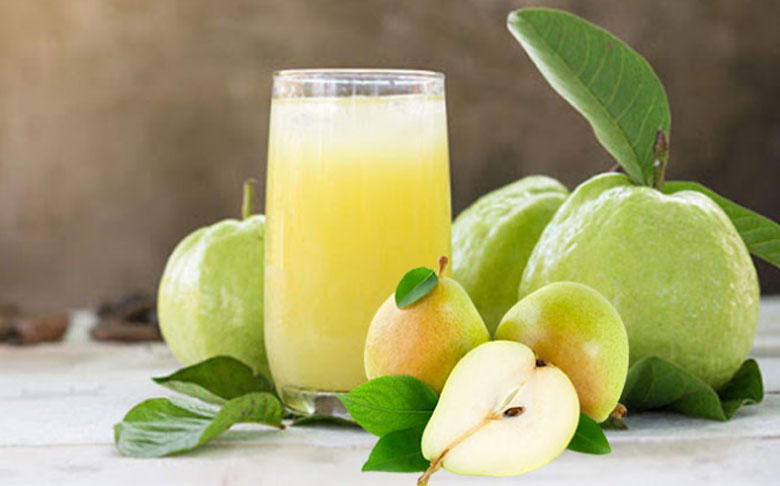 Cách làm nước ép lê ổi