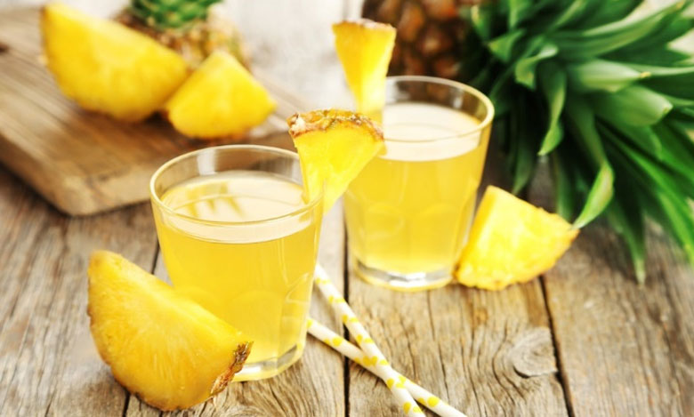 Cách làm nước ép lê dứa