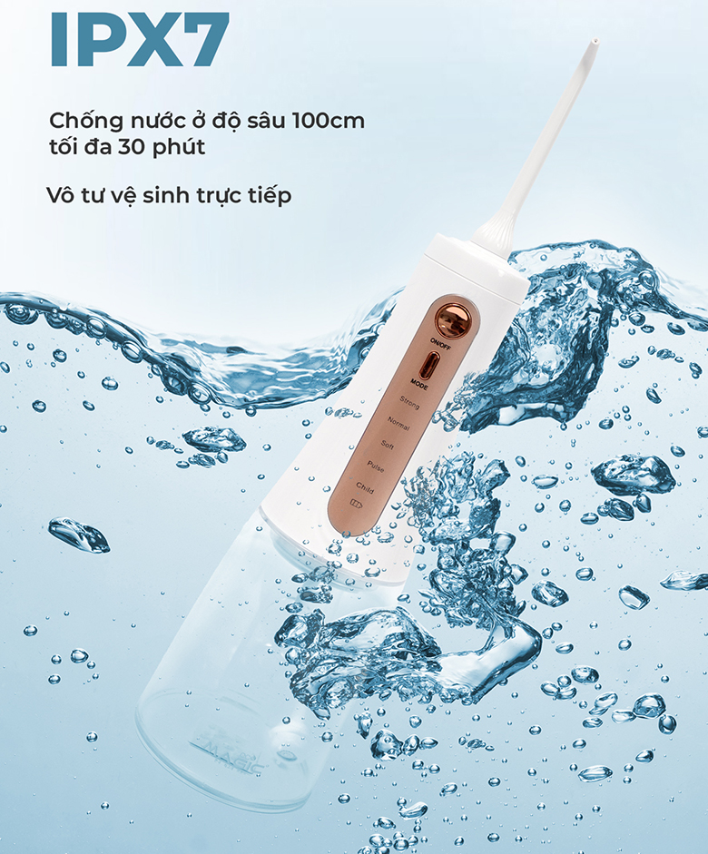 Tăm nước Magic Pro 82 chống nước