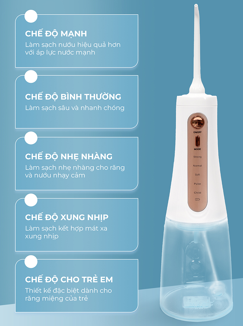 Tăm nước Magic Pro 82 5 chế độ