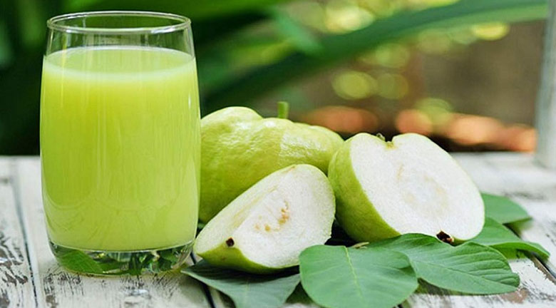 Cách làm nước ép ổi nguyên chất: thành phẩm