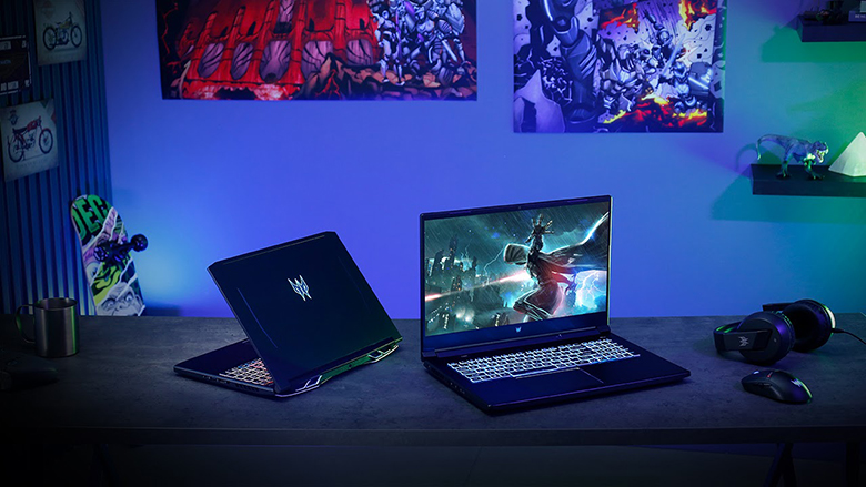 Card đồ họa RTX 3070 là điểm nhấn sáng giá cho dòng laptop gaming lần này