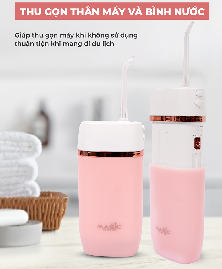 Tăm nước Magic Eco Pro-83 hồng