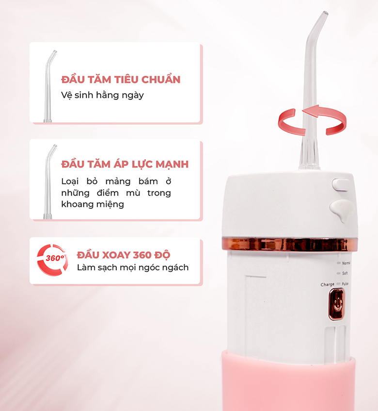 Tăm nước Magic Eco Pro-83 2 đầu tăm