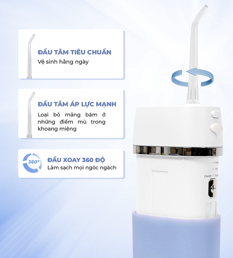 Tăm nước Magic Eco Pro-83 2 đầu tăm