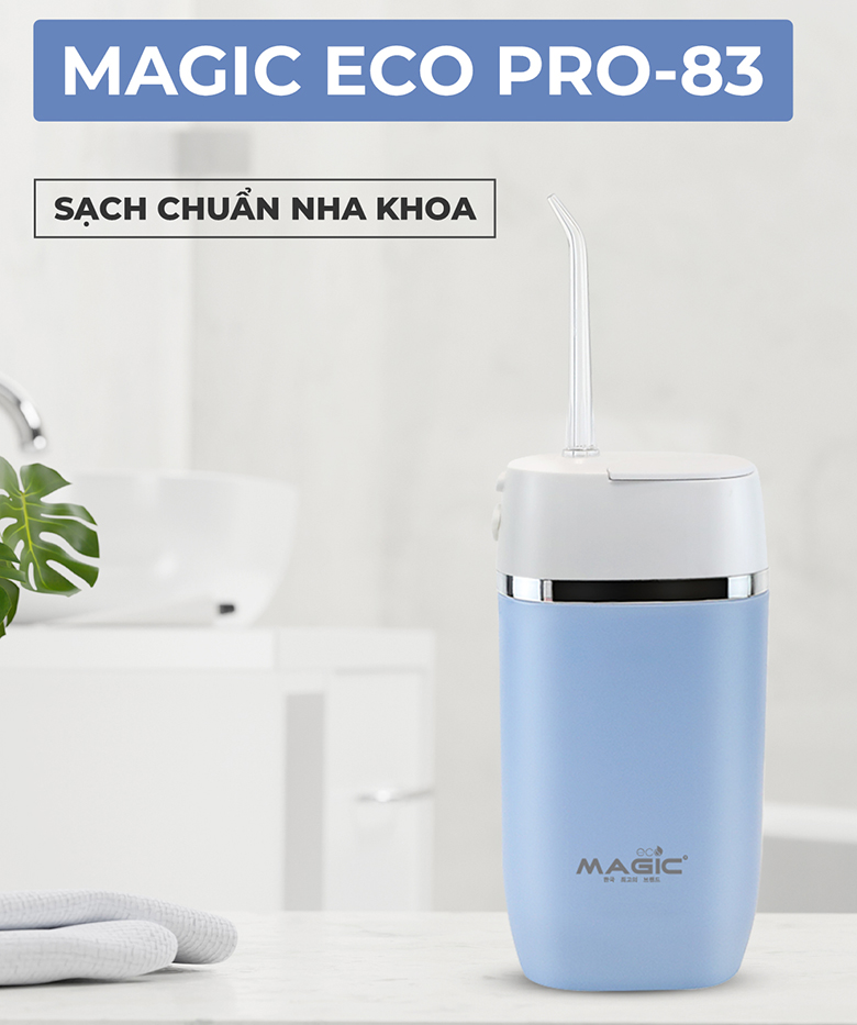 Máy tăm nước Magic Eco Pro-83 xung nhịp mạnh mẽ
