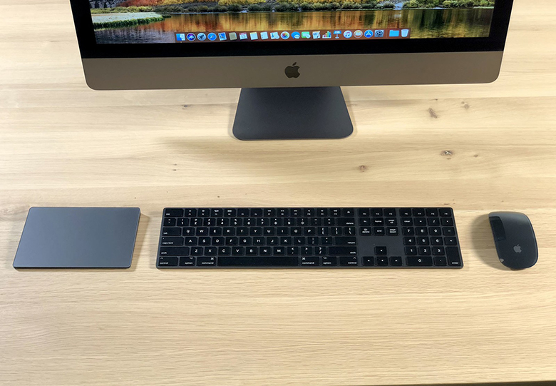 Bàn phim Apple Magic Keyboard with Numeric Keypad Space Grey MRMH2ZA/A