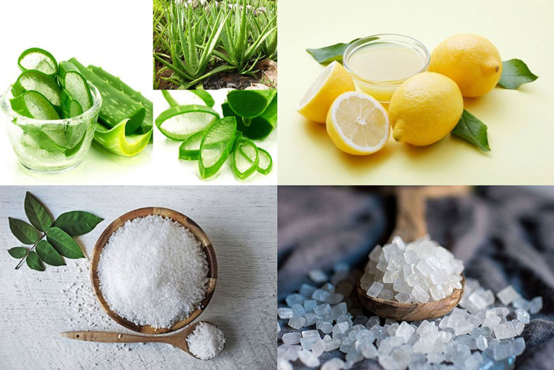 Cách làm topping nha đam gồm nguyên liệu chuẩn bị như sau