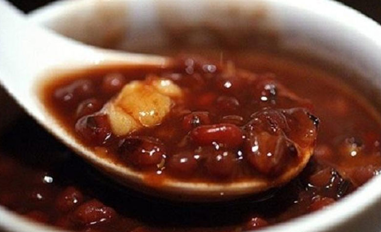 Cách nấu chè bí đỏ đậu đen: hoàn thành