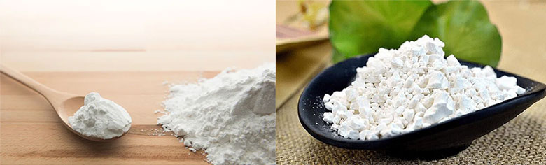 Nhận biết bột năng với bột sắn dây
