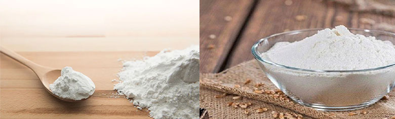 Nhận biết bột năng với bột mì