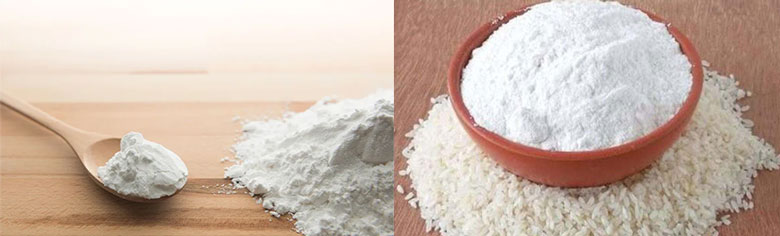 Nhận biết bột năng với bột gạo