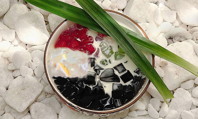 Cách nấu chè hạt đác mít: thành phẩm