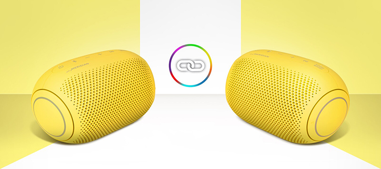 Loa Bluetooth LG Xboom Go PL2S ghép nối 2 loa