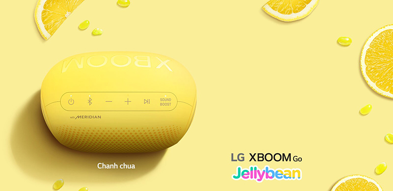 Loa Bluetooth LG Xboom Go PL2S Sour Lemon