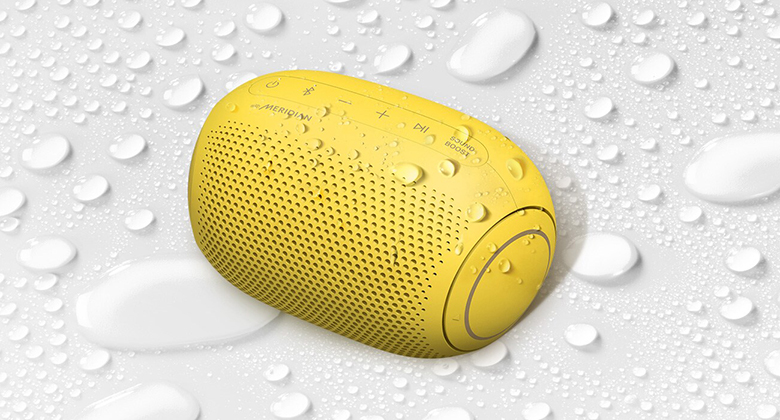 Loa Bluetooth LG Xboom Go PL2S Sour Lemon chống nước ipx5