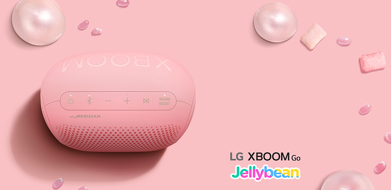 Loa Bluetooth LG Xboom Go PL2P Pink (Bubble Gum)