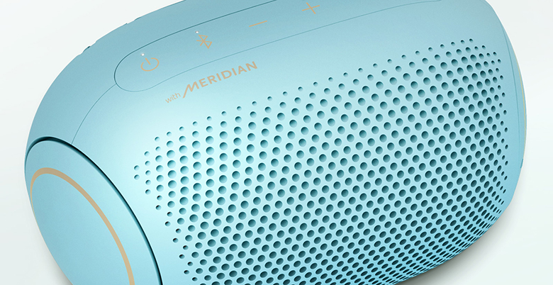 Loa Bluetooth LG Xboom Go  PL2B Very Blue công nghệ meridian
