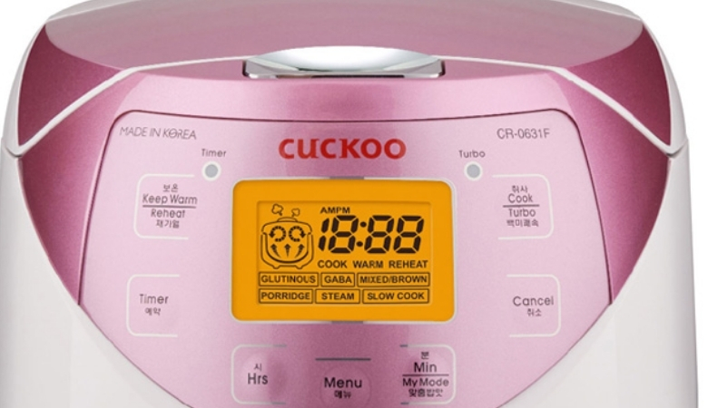 Cách reset nồi cơm điện Cuckoo với sản phẩm có màn hình LCD