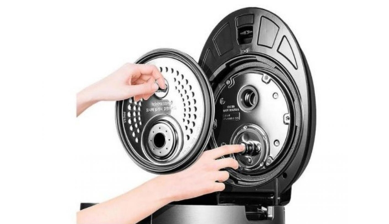 Kiểm tra van xả hơi khi nồi cơm điện Cuckoo không xả hơi