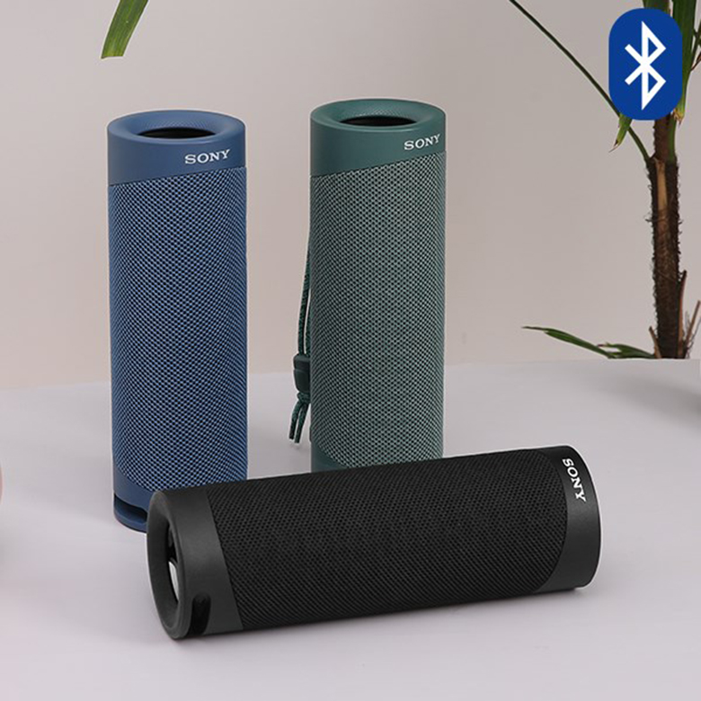 Loa Sony Bluetooth SRS-XB23/LC E/xanh dương có dây treo tiện lợi