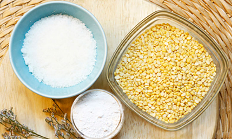 cách nấu chè hoa cau: Nguyên liệu