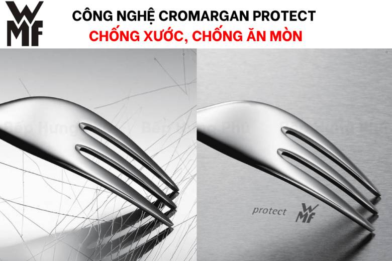 Chảo inox WMF Profi Pfannen Favorit 20cm - Công nghệ Cromargan Protect