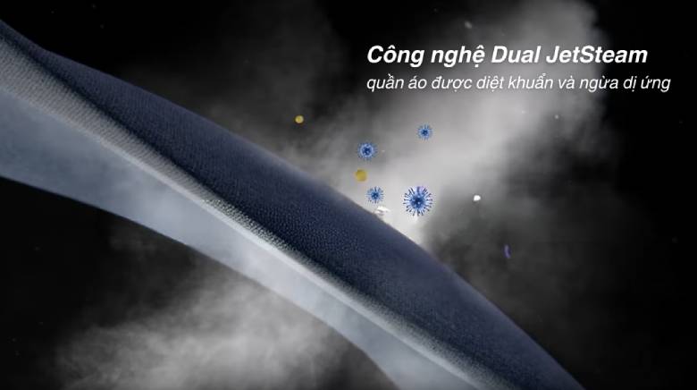 Samsung Bespoke AirDresser 5 móc DF24CB9900CRSV - Công nghệ giặt tiên tiến