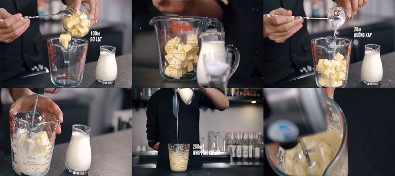 Cách làm cake cream khi làm cake cream