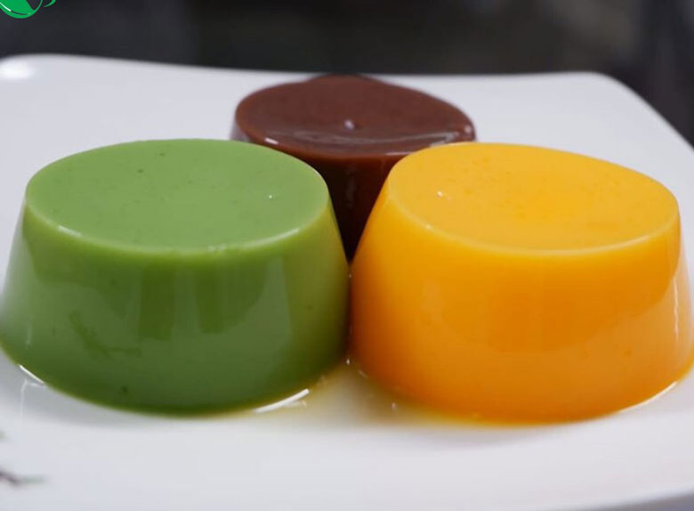 Các loại thạch ngon kể đến thạch Pudding