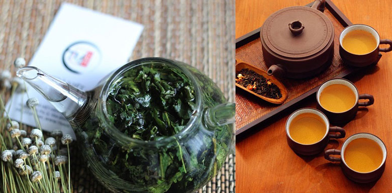 Các loại trà để pha trà sữa: Trà thiết quan âm