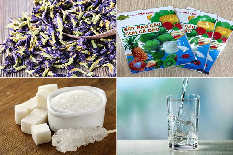 Cách làm trân châu đậu biếc khô với nguyên liệu không thể thiếu