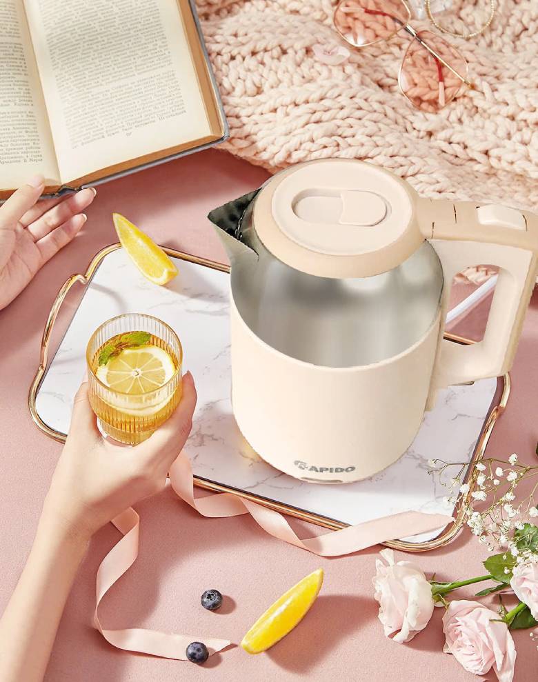 Ấm siêu tốc Rapido RK2015-C - Chất liệu inox 304