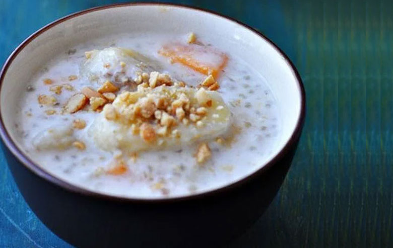 cách nấu chè chuối khoai lang vị Nam Bộ: thành phẩm