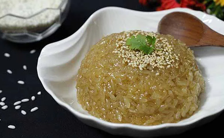 Cách nấu xôi chè gừng: lưu ý