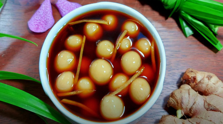 Cách nấu chè ỷ: thành phẩm