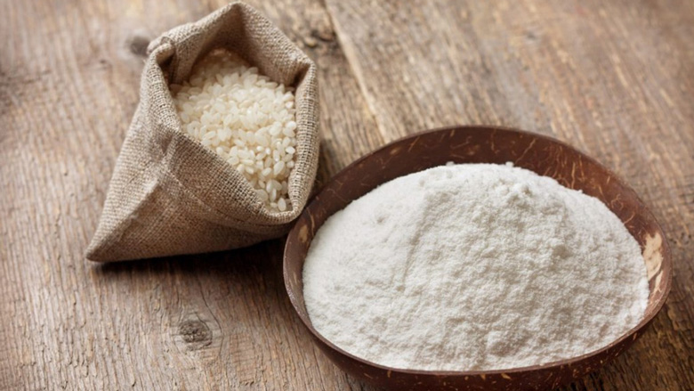 Cách nấu chè ngũ sắc trôi nước: Phần bột