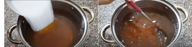 Cách làm trà chanh hoa đậu biếc pha trà lài với đường