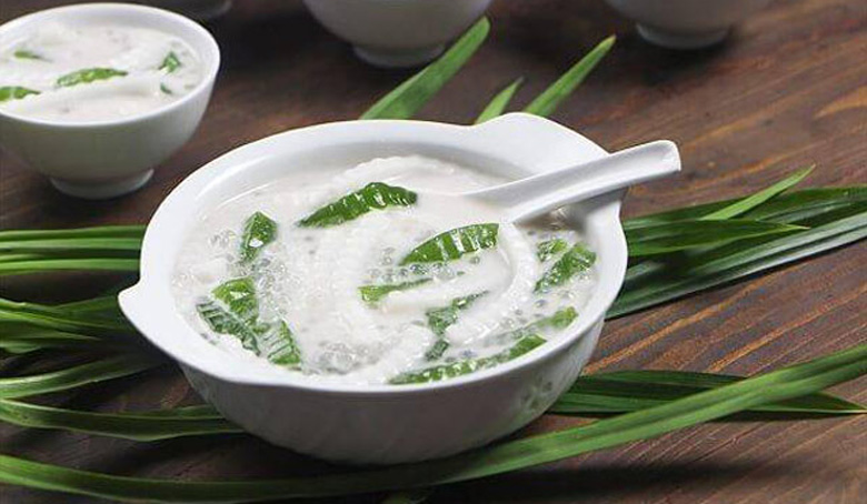 Cách làm chè dừa non lá nếp: lưu ý