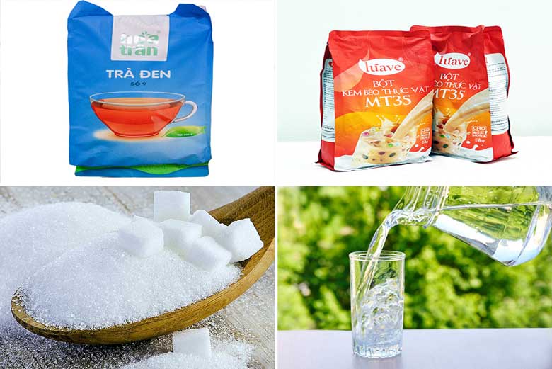 Cách làm trà sữa xoài nguyên liệu làm trà sữa