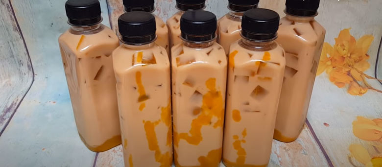 Trà sữa xoài cùng thưởng thức