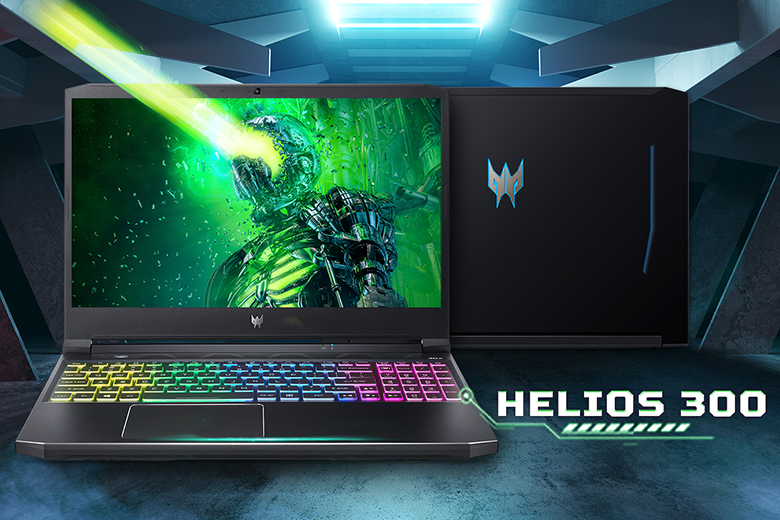 Thiết kế -Laptop Acer Helios 300 PH315-54-75YD